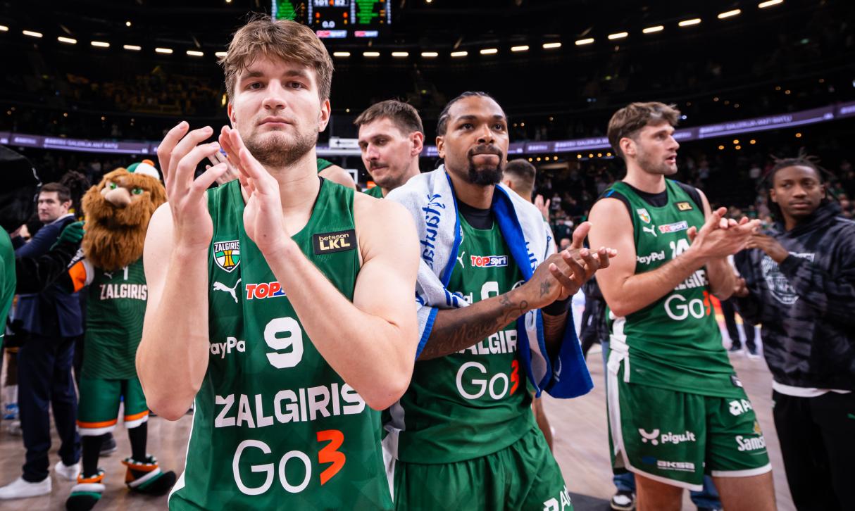 Nesustabdomas: „Žalgiris“ užfiksavo rekordinę seriją LKL, kurią remia „Betsson“