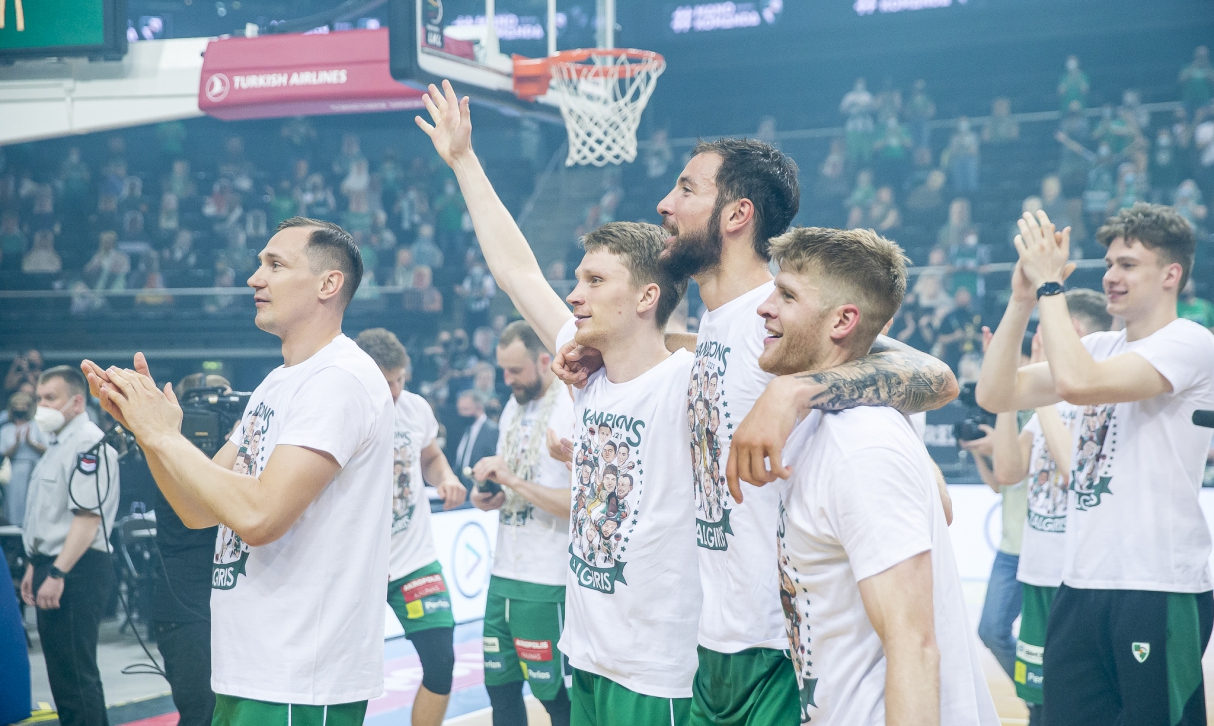 „Žalgiris“ – čempionas, dominavęs ir statistikos eilutėse