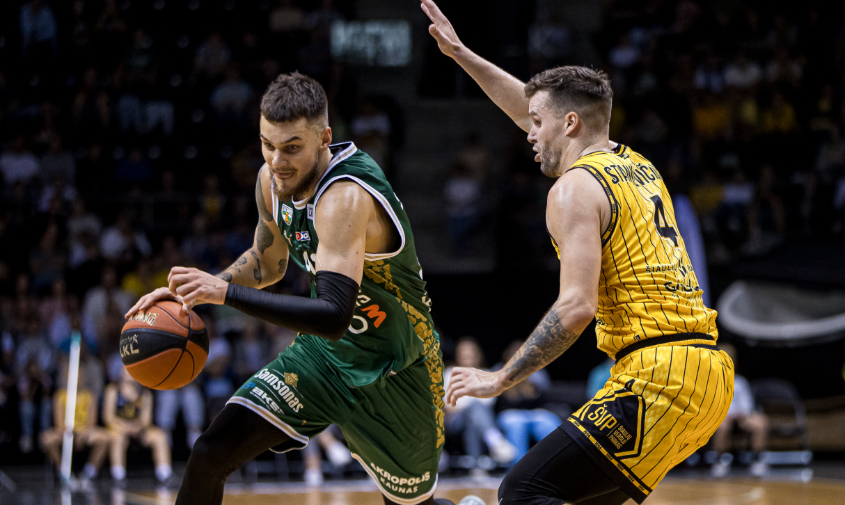 „Žalgiris“ čempionato starte išvykoje nupūtė šiauliečius