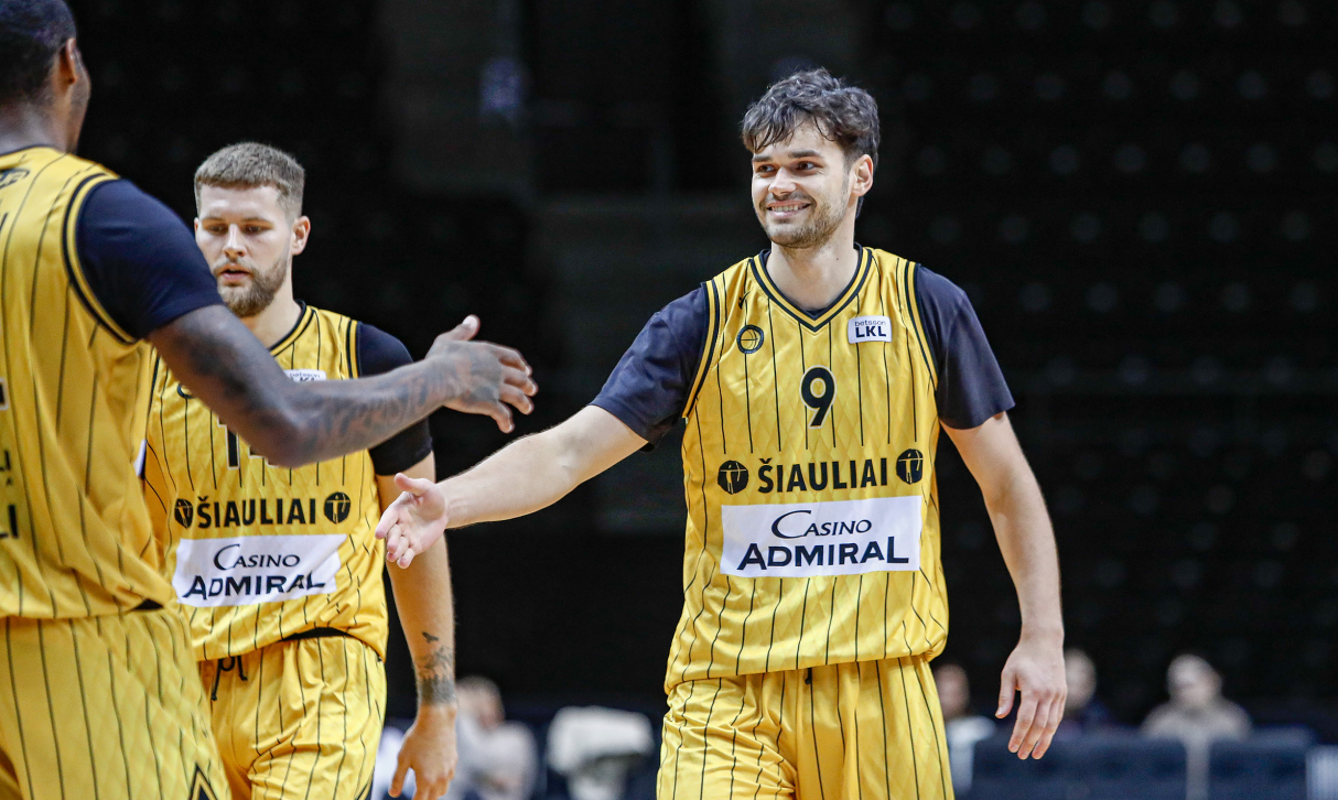 Vienu šiauliečių lyderių tapęs D. Baslykas vėl mėgaujasi krepšiniu: „Nenoriu ties tuo sustoti“