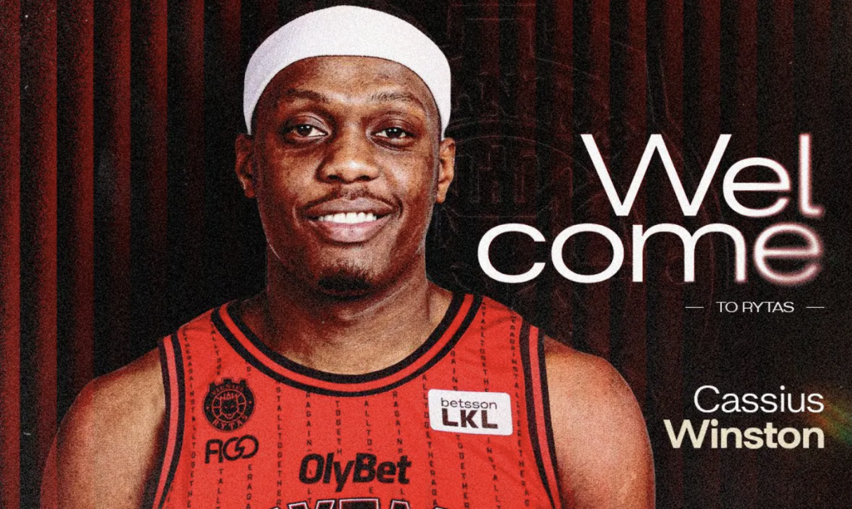 „Ryto“ atakoms ateinantį sezoną vadovaus Cassiusas Winstonas