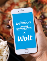 Naujasis lygos partneris – „Wolt“