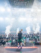 Titulas lieka Kaune: „Žalgiris“ 26-tą kartą tapo čempionu, Ą. Tubelis – MVP!