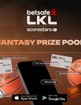 Dar nevėlu prisijungti prie „Betsafe-LKL“ fantasy – varžykitės dėl VIP patirčių ir „iPhone 16“ žaidime „Scorestars“!