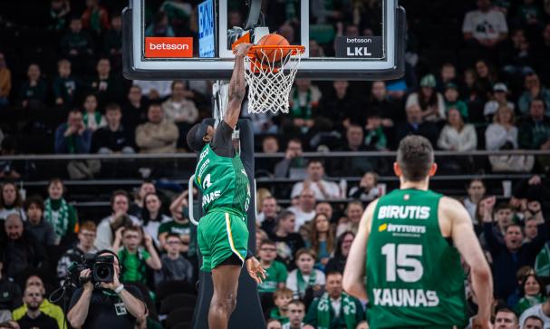 Antrajame kėlinyje „Neptūną“ nokautavęs „Žalgiris“ pasiekė įspūdingą pergalę