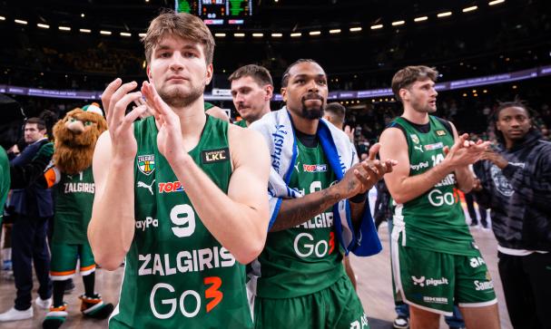 Nesustabdomas: „Žalgiris“ užfiksavo rekordinę seriją LKL, kurią remia „Betsson“