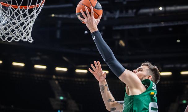 Deividas Sirvydis tỏa sáng, dẫn dắt Žalgiris giành chiến thắng quan trọng