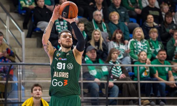Lyderius pailsinęs „Žalgiris“ antroje pusėje įrodė pranašumą prieš kėdainiečius