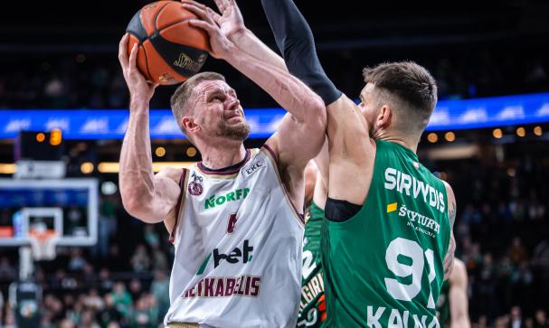Xác định cặp bán kết LKL đầu tiên: Žalgiris gặp Lietkabelis