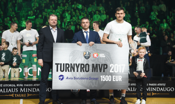 Ulanovas pripažintas „KIDY Tour – Karaliaus Mindaugo taurės“ MVP