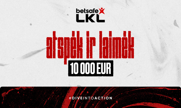 „Betsafe-LKL“ spėlionė – laimėk 10 tūkst. eurų
