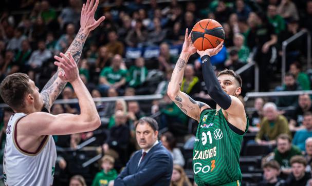Žalgiris kết thúc mùa giải tuyệt vời bằng chiến thắng trước Nevėžis