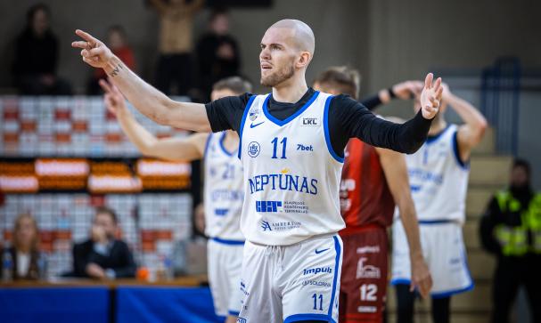 „Neptūnas“ išvargo pergalę Utenoje