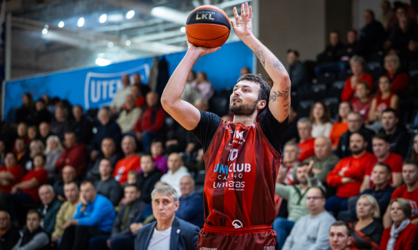 Citadele KMT mače L. Uleckas kėsinosi į asmeninius rekordus, o „Juventus“ išrašė pirmąjį pralaimėjimą S. Babrauskui