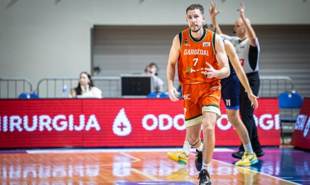 „Gargždai“ turėjo paplušėti dėl pergalės Jonavoje