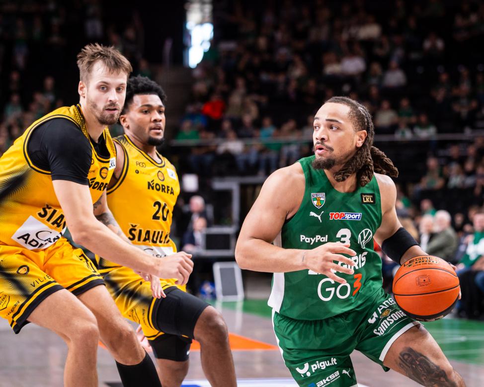 Pasismaginęs „Žalgiris“ nepaliko vilčių šiauliečiams