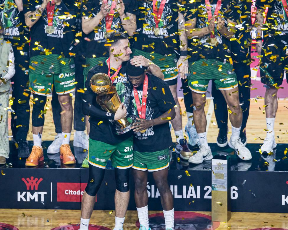 Žalgiris Secures Citadele KMT Title in Dominant Style, Moses Wright Named MVP