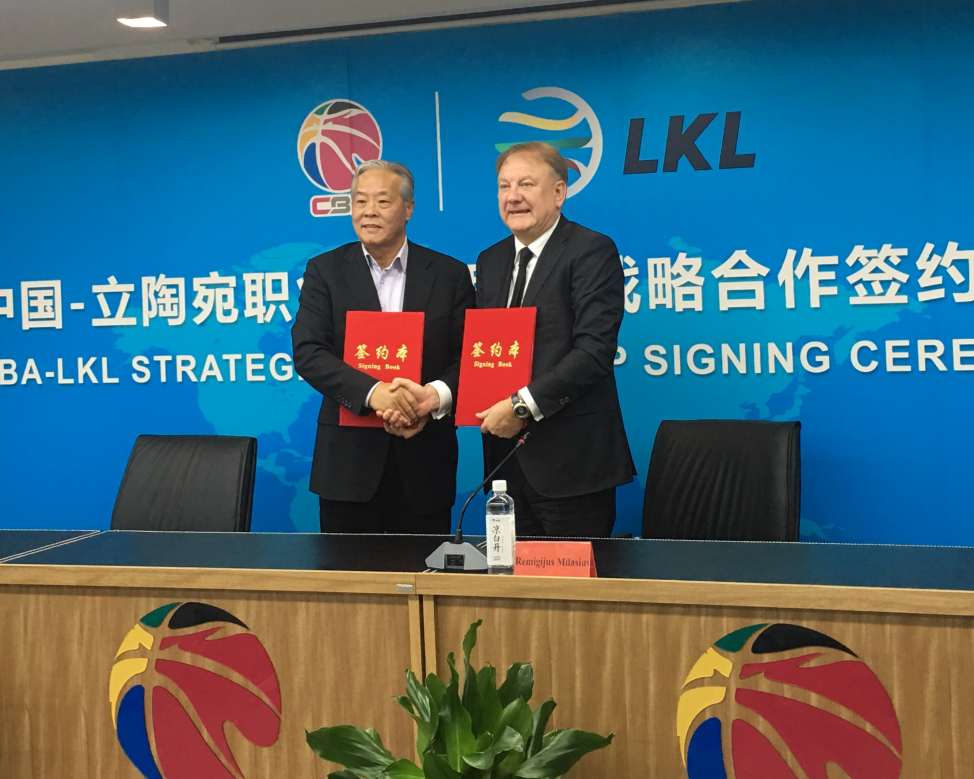 Kinijoje – istorinė Lietuvos krepšiniui partnerystės sutartis
