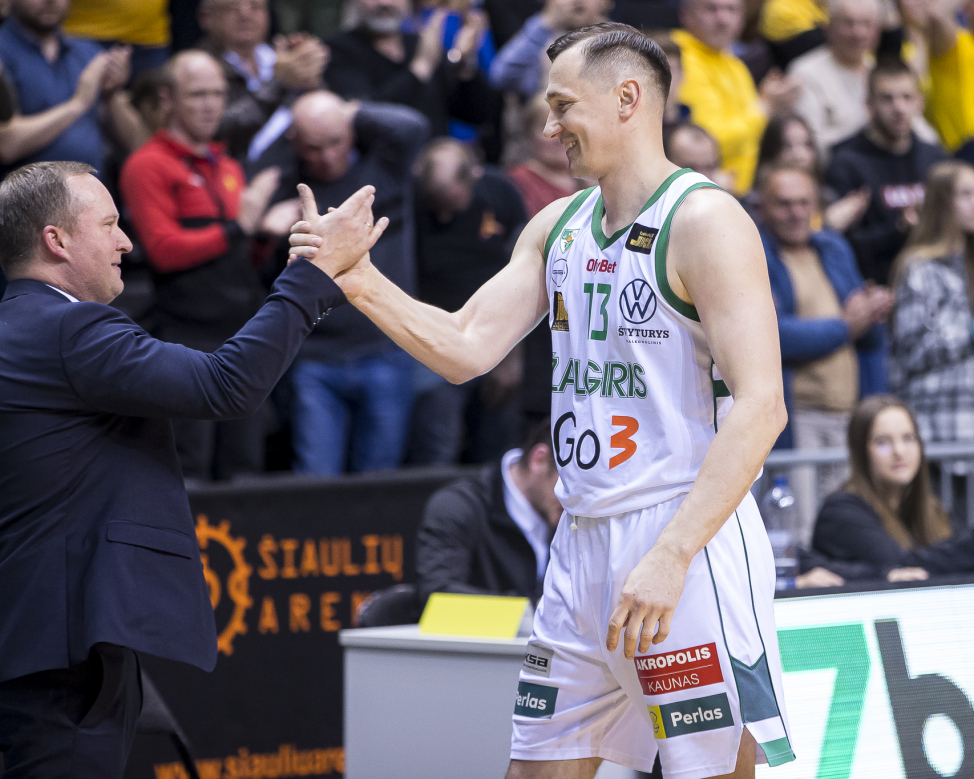 Butkevičius gives Rytas 3-1 lead, Zalgiris gets bronze on Jankūnas retirement game