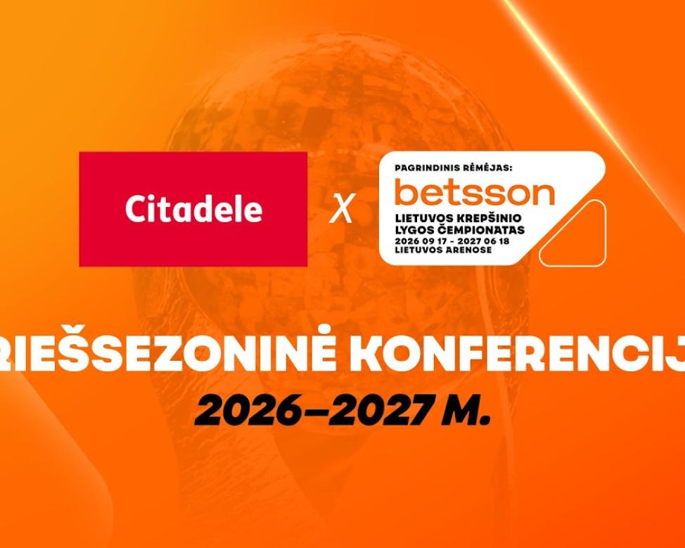Pristatytas naujasis LKL, kurią remia „Betsson“, sezonas: debiutuojantis klubas, naujovės taisyklėse ir teisėjų korpuse