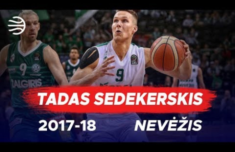 Tadas Sedekerskis. Epizodai iš 2017-2018 m. sezono