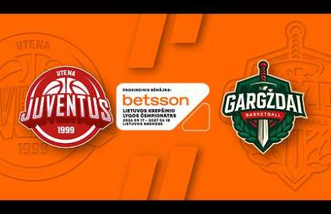 LKL, kurią remia Betsson, rungtynių apžvalga: „Juventus“ - „Gargždai“ [2026-10-18]