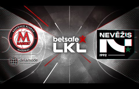 „Betsafe–LKL“ rungtynių apžvalga: „M Basket-Delamode“ - „Nevėžis-Optibet“ [2023-11-13]
