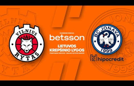 LKL, kurią remia Betsson, rungtynių apžvalga: „Rytas“ - „Jonava Hipocredit“ [2025-11-09]