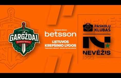 LKL, kurią remia Betsson, rungtynių apžvalga: „Gargždai“ - „Nevėžis-Paskolų klubas“ [2025-11-16]