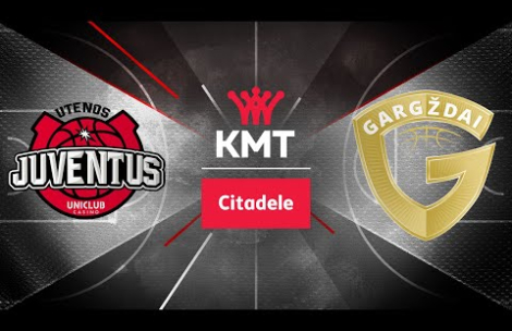 „Citadele KMT“ rungtynių apžvalga: „Uniclub Casino - Juventus“ - „Gargždai“ [2023-10-12]