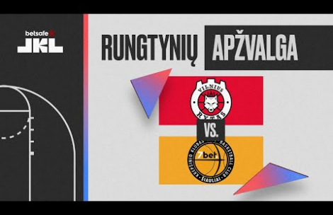 „Betsafe–LKL“ rungtynių apžvalga: „Rytas“ - „Šiauliai-7bet“ [2022-05-13]