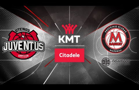 „Citadele KMT“ rungtynių apžvalga: „Uniclub Casino - Juventus“ - „M Basket-Delamode“ [2023-11-15]