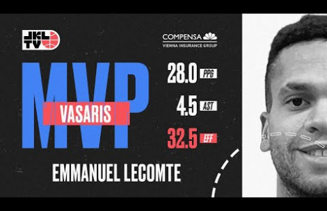 Vasario mėnesio MVP – Emmanuel Lecomte