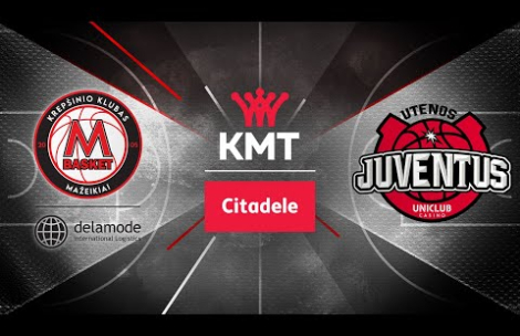 „Citadele KMT“ rungtynių apžvalga: „M Basket-Delamode“ - „Uniclub Casino - Juventus“ [2023-10-25]