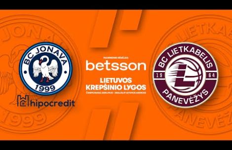 LKL, kurią remia Betsson, rungtynių apžvalga: „Jonava Hipocredit“ - „Lietkabelis“ [2025-11-16]