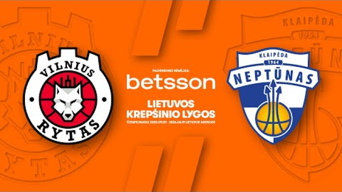 LKL, kurią remia Betsson, rungtynių apžvalga: „Rytas“ - „Neptūnas“ [2025-10-18]