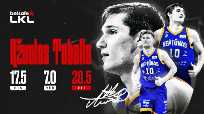 Ą. Tubelis – reguliariojo sezono MVP